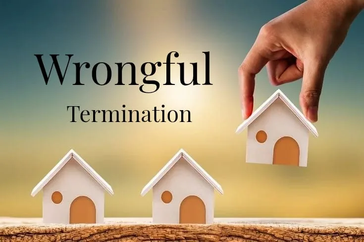wronfful termination