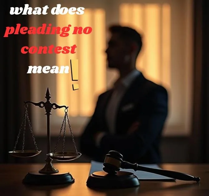 What Does Pleading No Contest Mean? 