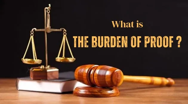 burden of proofs