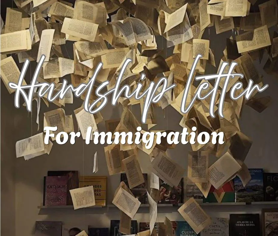 hardshipletter for immigration
