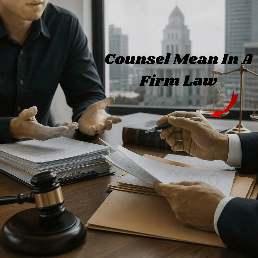 What Does Counsel Mean in a Law Firm?