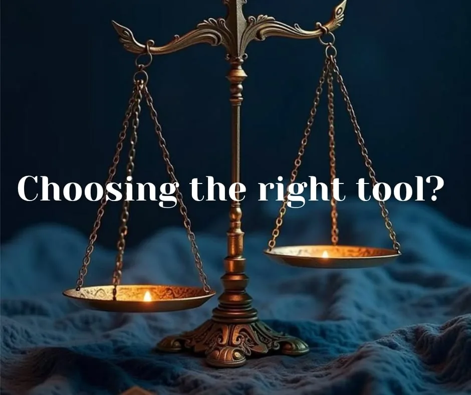how to choose the right tool for writing